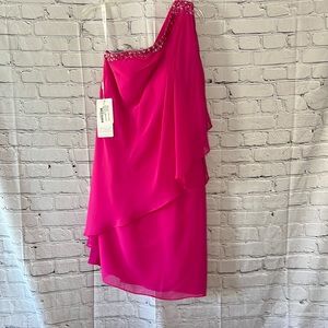 JJ’s House Fuchsia cocktail dress